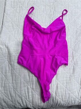 Brand new bright pink One-Piece Bodysuit